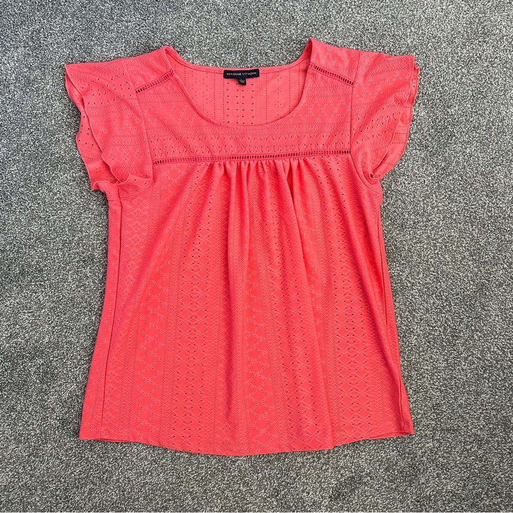 Pink Adrienne Vittadini blouse